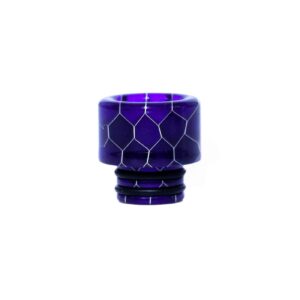 Serpents Belly 810 Drip Tip Clear Purple