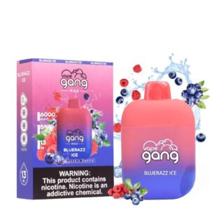 Vape Gang Max Bluerazz Ice