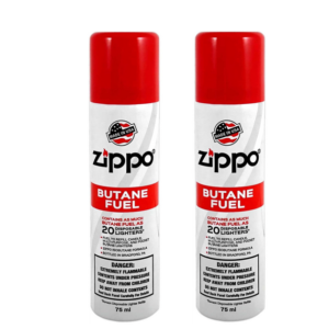 Zippo Butane Fuel 2-Pack — 5 oz Total -- Twelve Tribes