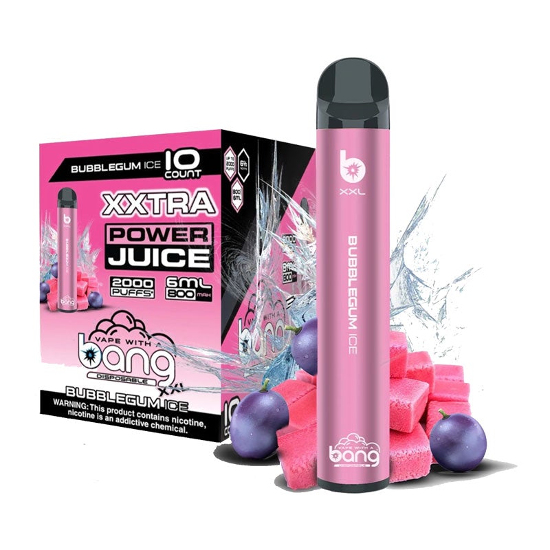 bang xxl bubble gum ice