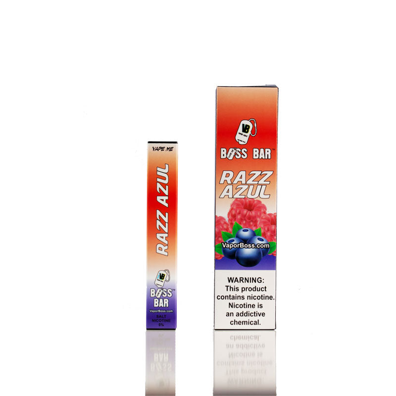 boss bar razz azul