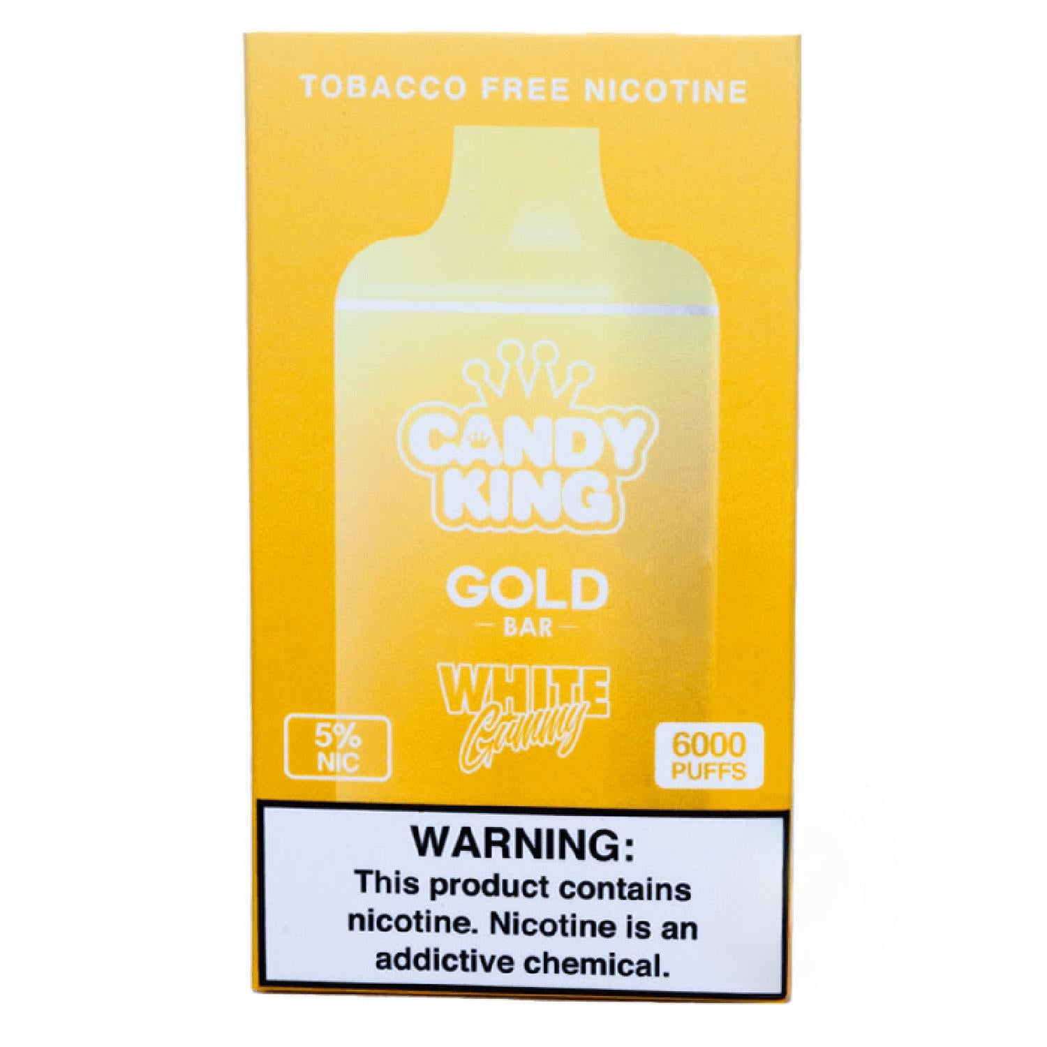 Candy King Gold Bar White Gummy