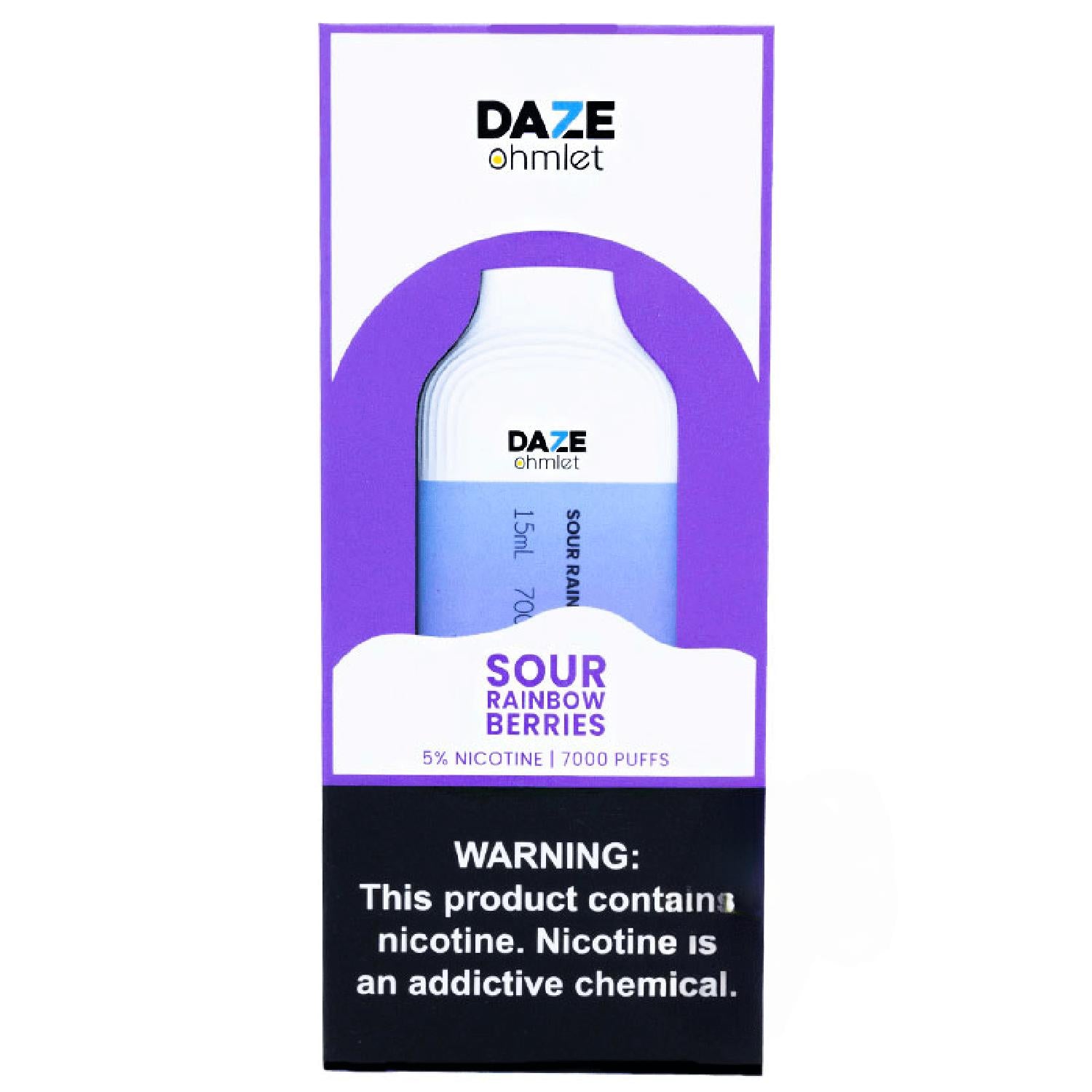 Daze Ohmlet Sour Rainbow Berries