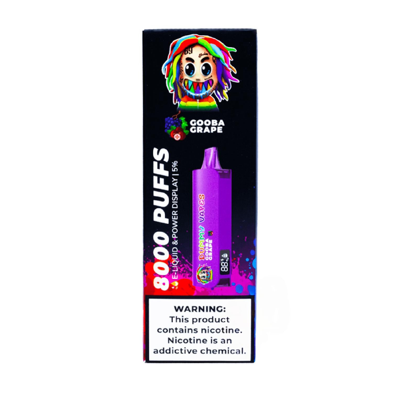Dummy Disposable Vape Gooba Grape