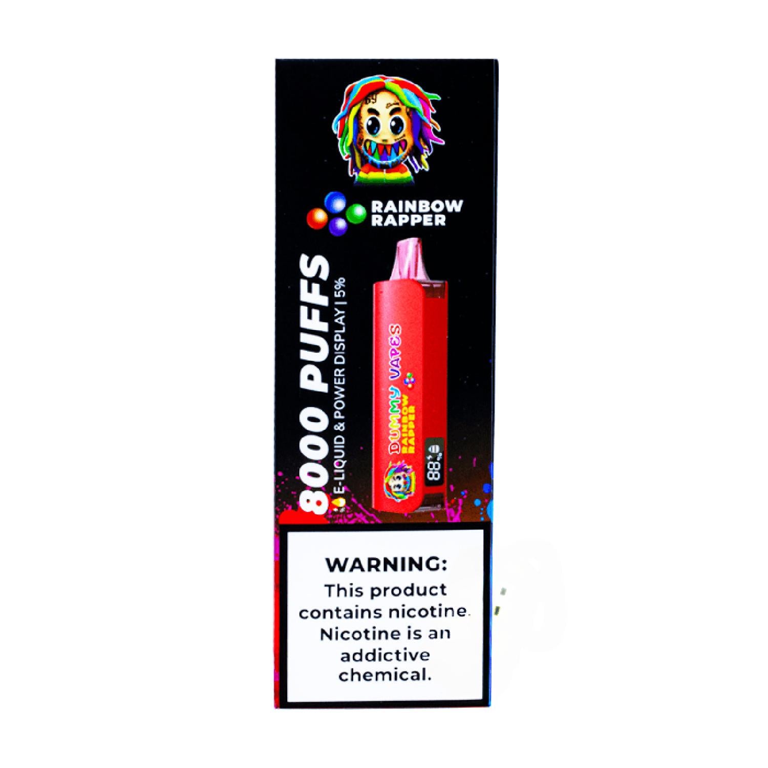 Dummy Disposable Vape Rainbow Rapper