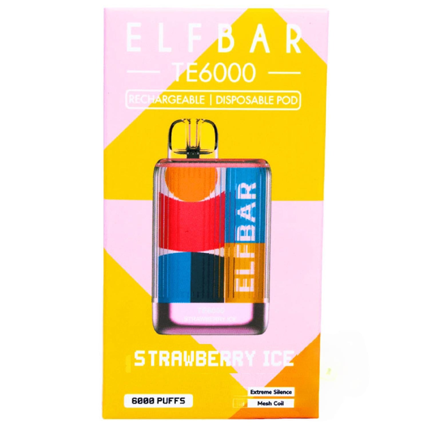 Elf Bar TE6000 Strawberry Ice