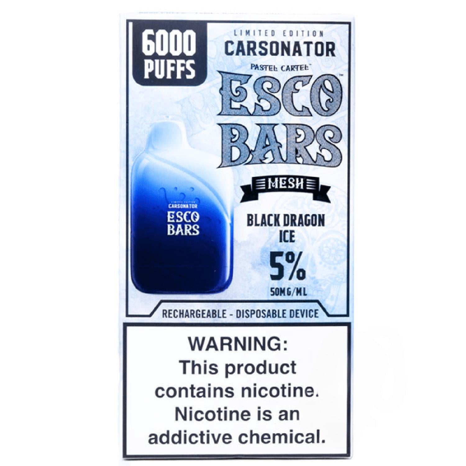 Esco Bars Mesh Black Dragon Ice