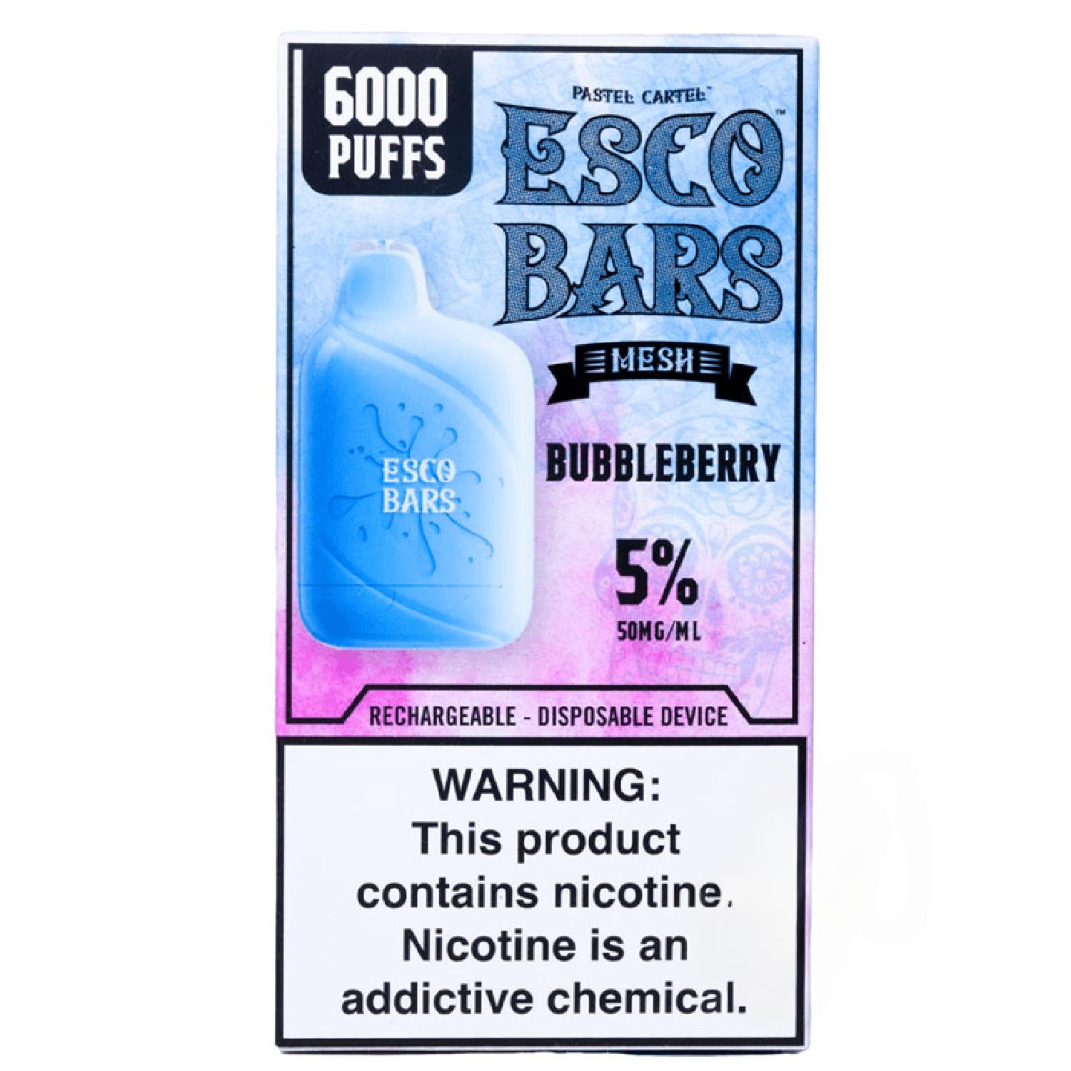 Esco Bars Mesh Bubbleberry