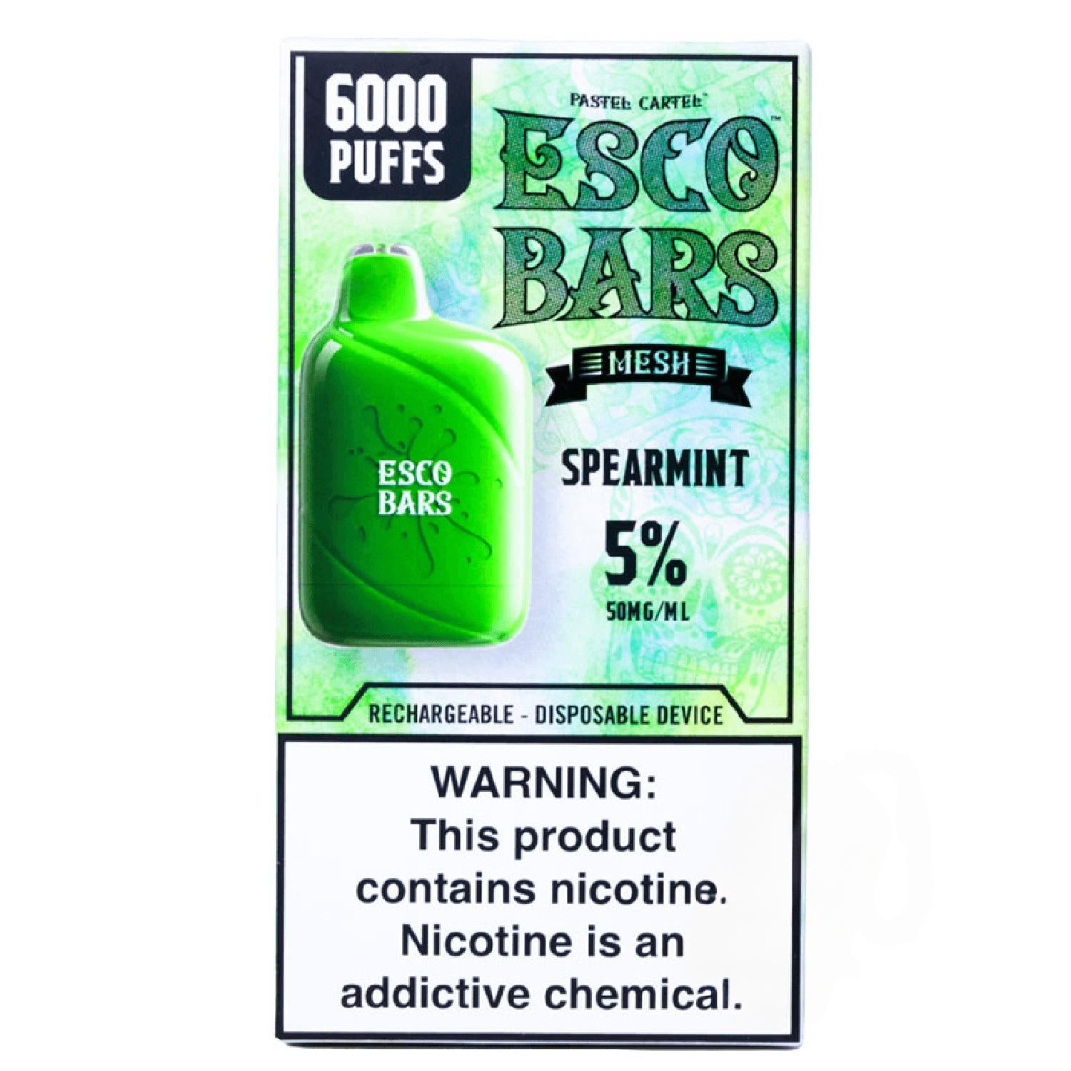 Esco Bars Disposable | Start From $7.00| 2500 Puffs