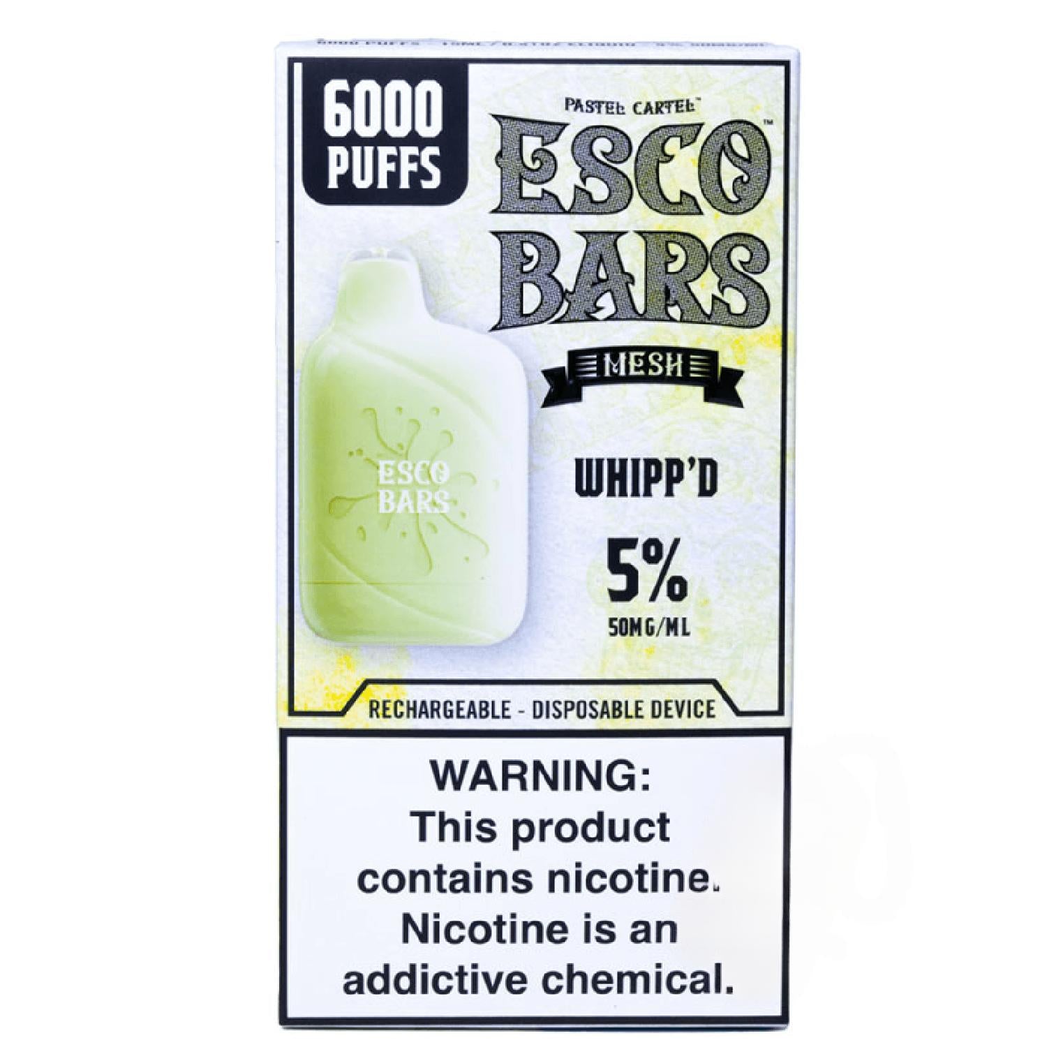 Esco Bars Disposable | Start From $7.00| 2500 Puffs