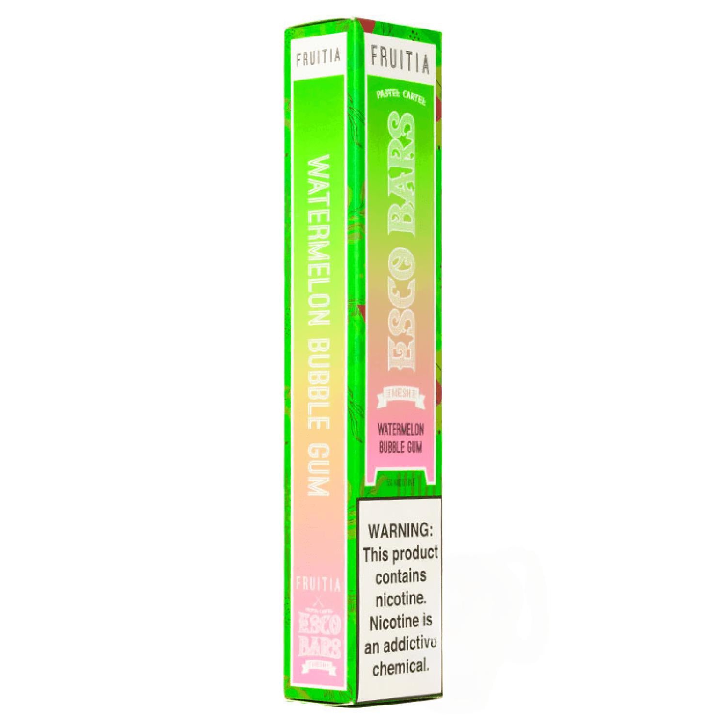Esco bars Fruitia Watermelon Bubble Gum