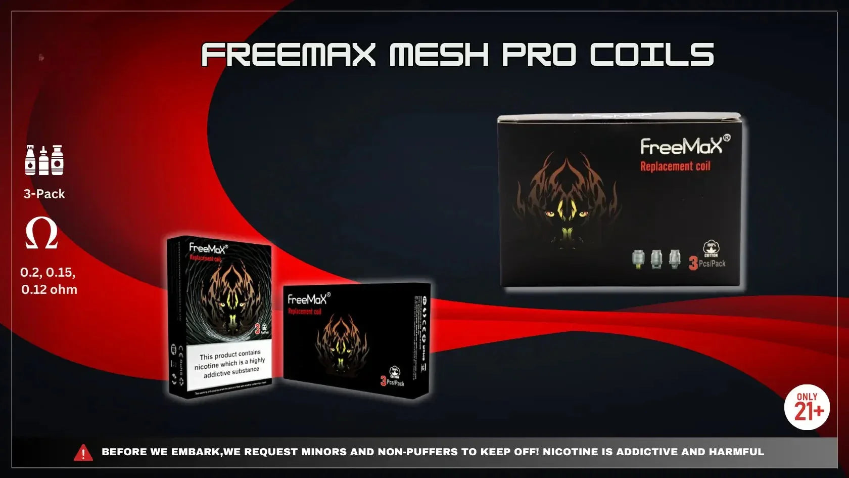 Freemax Mesh Pro Coils