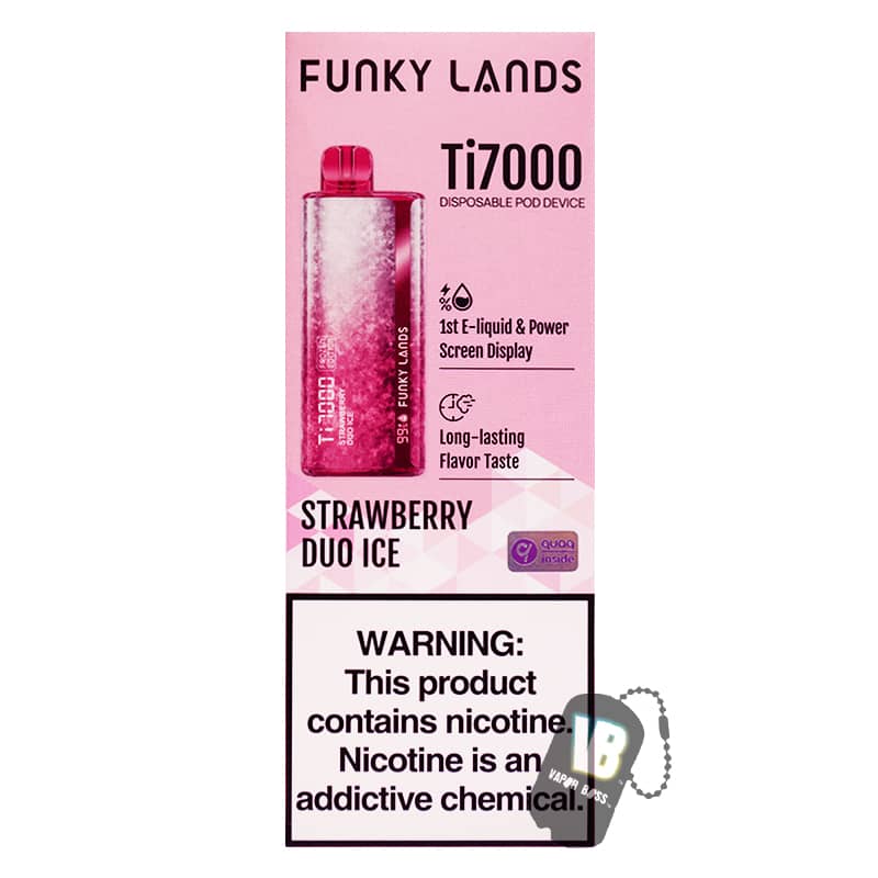 Funky Lands Ti7000 Strawberry Duo Ice