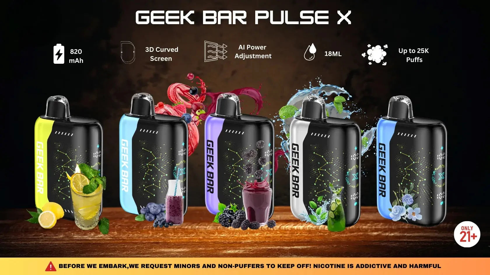 Geek Bar Pulse X 25000