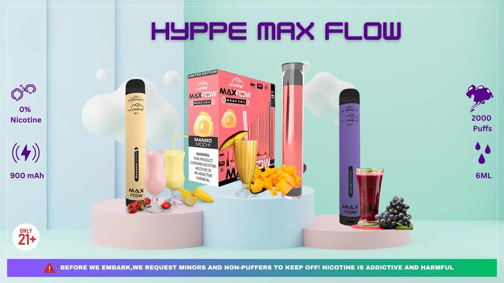 Hyppe Max Flow Vape