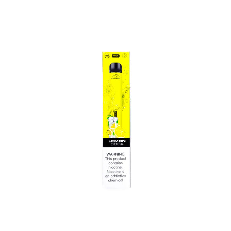 hyppe max lemon soda