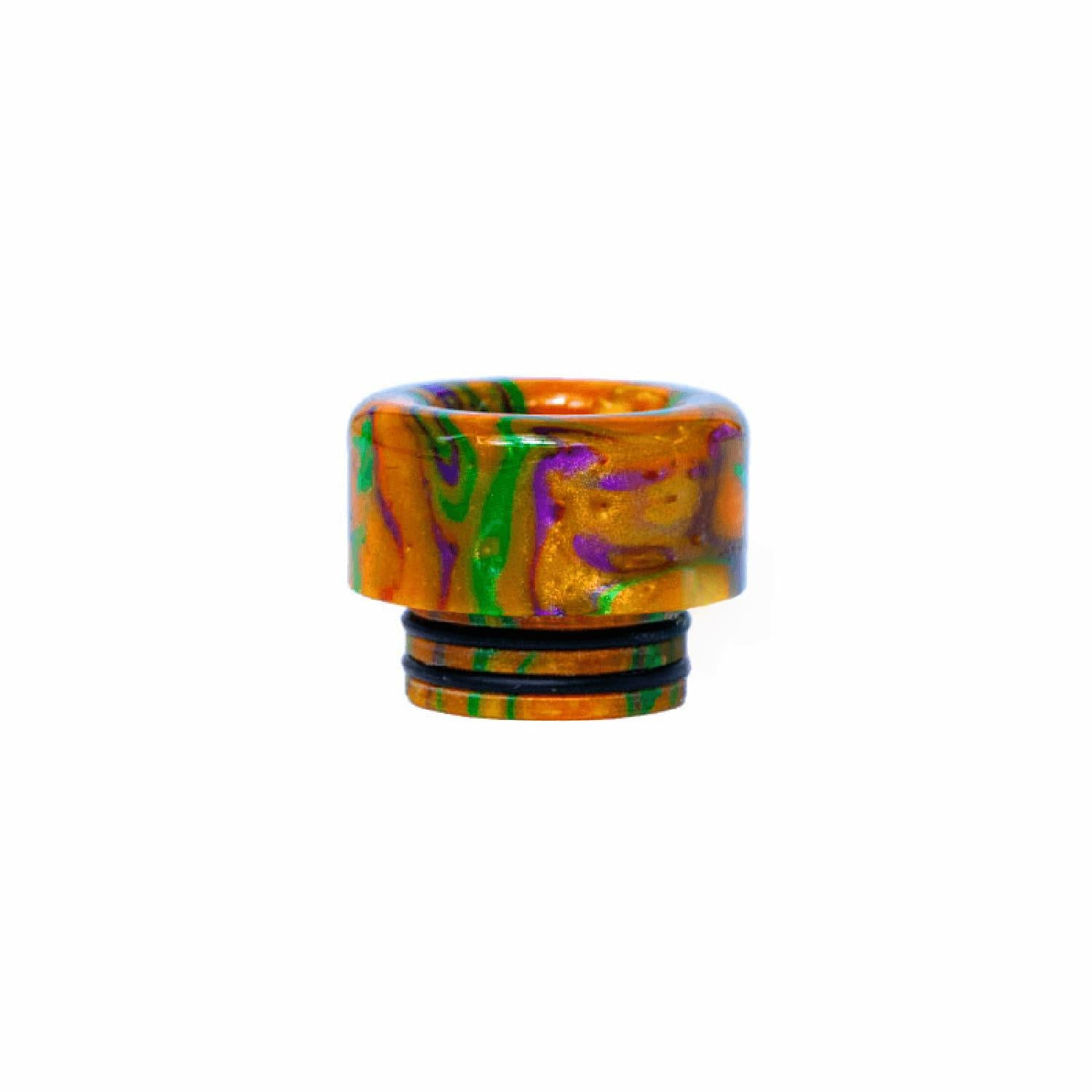 510 widebore resin drip tip orange green purple