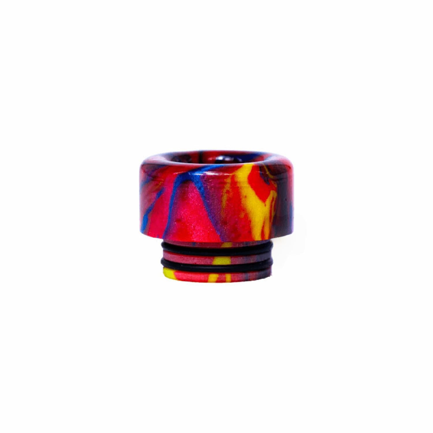 510 widebore resin drip tip red blue yellow