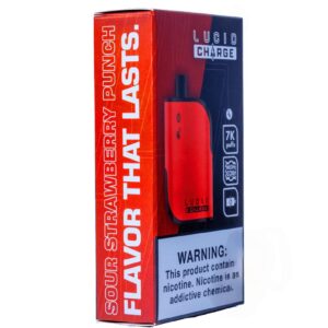 Lucid Charge Sour Strawberry Punch