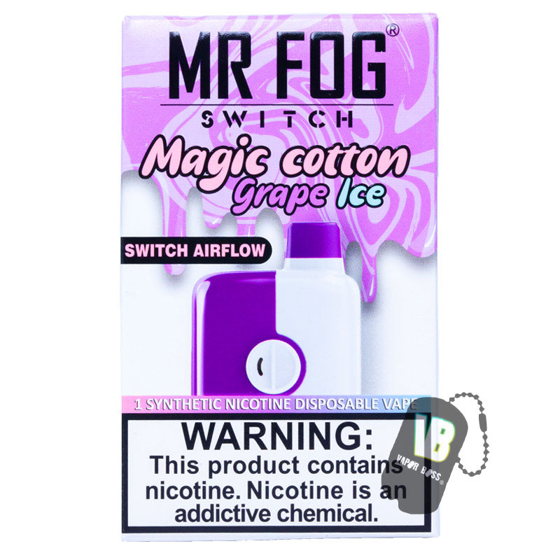 Mr Fog Switch Magic Cotton Grape Ice