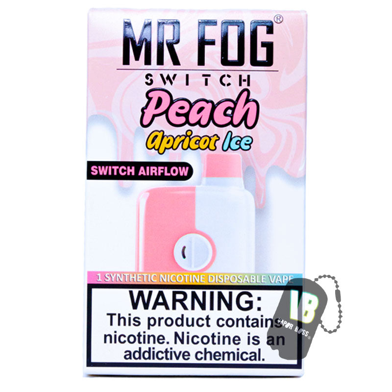 Mr Fog Switch Peach Apricot Ice