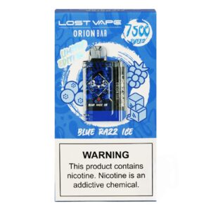 Orion Bar Blue Razz Ice 7500