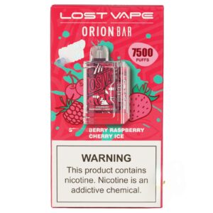 Orion Bar Strawberry Raspberry Cherry Ice 7500