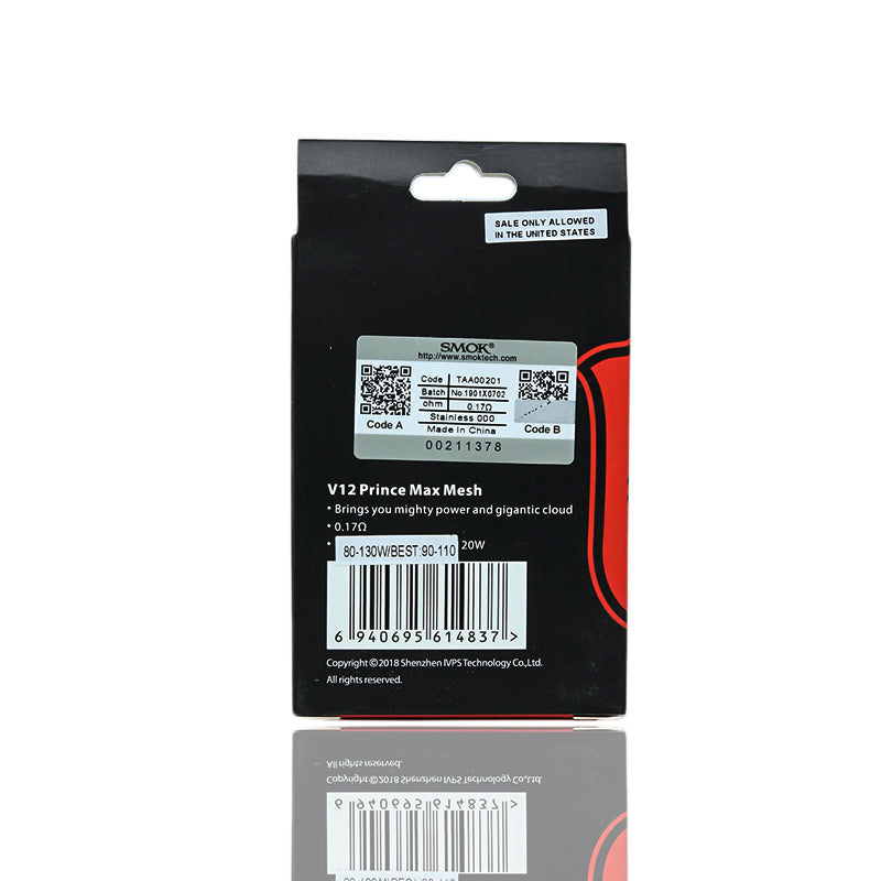 prince max mesh coil
